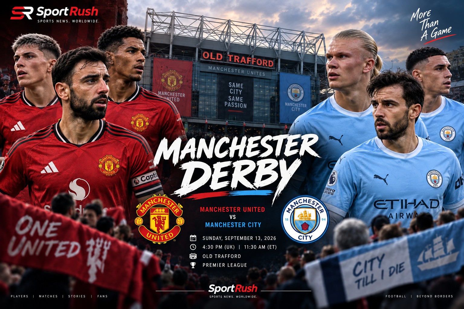 Manchester Derby Arrives at a Defining Moment for United and City