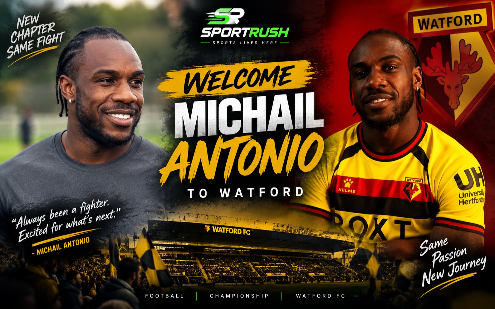 Michail Antonio Is Back in English Football After a Long Road Back