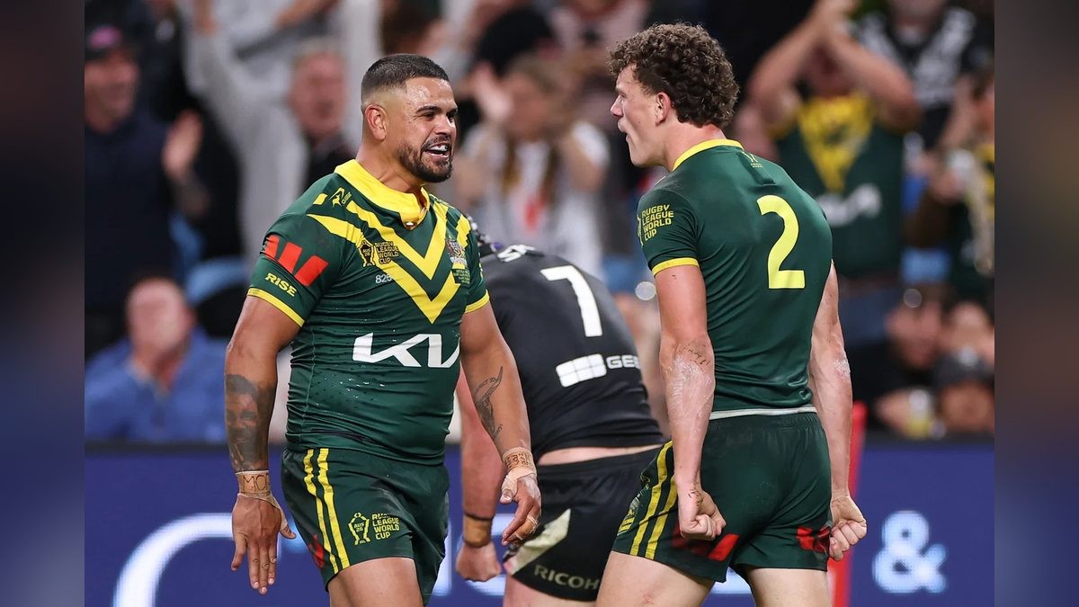 Bostock's Dream Debut Hat-Trick Fires Kangaroos Past Kiwis 24-22 in World Cup Opener