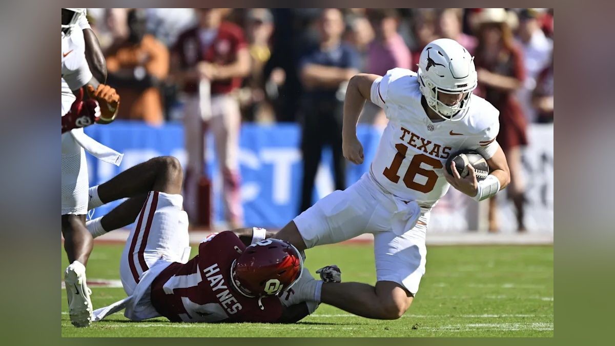 Oklahoma Stuns No. 1 Texas 27-24 on Walk-Off Field Goal in Red River Rivalry