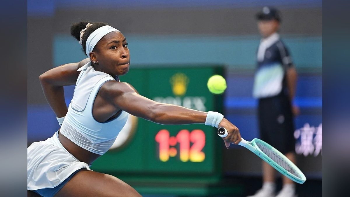 Gauff Hits Out at 'Insane' Racist Abuse After Beijing Replay Controversy