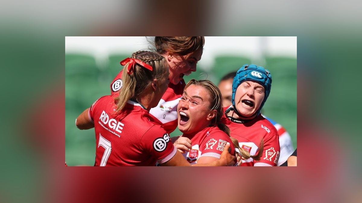 Boyd and Davies Hat-Tricks Power England Women to 70-6 Rout of Wales in World Cup Opener