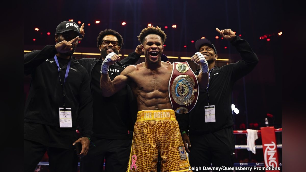 Haney Lowers the Bar: 145-Pound December Offer to Stevenson, No Rehydration Clause