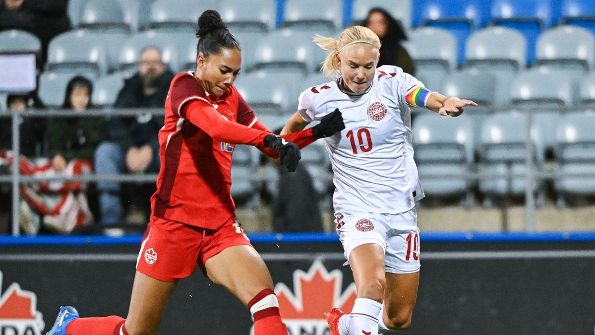 Smith Strikes Late as Canada Salvage 1-1 Draw With Denmark