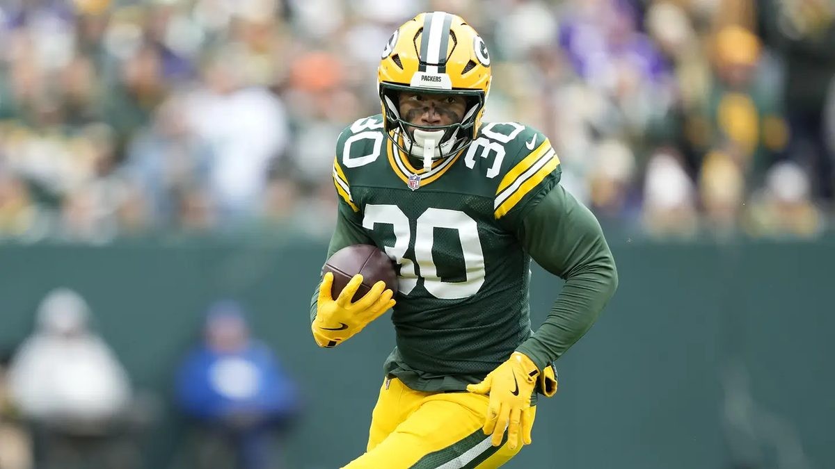 Packers Lose Lead Back Chris Brooks to Injured Reserve for at Least Four Games