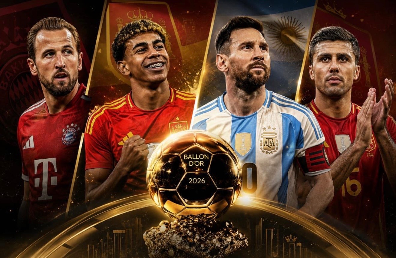 Ballon d’Or 2026 Shortlist Revealed: Kane, Yamal, Mbappé, Haaland and Messi Headline a Historic Race