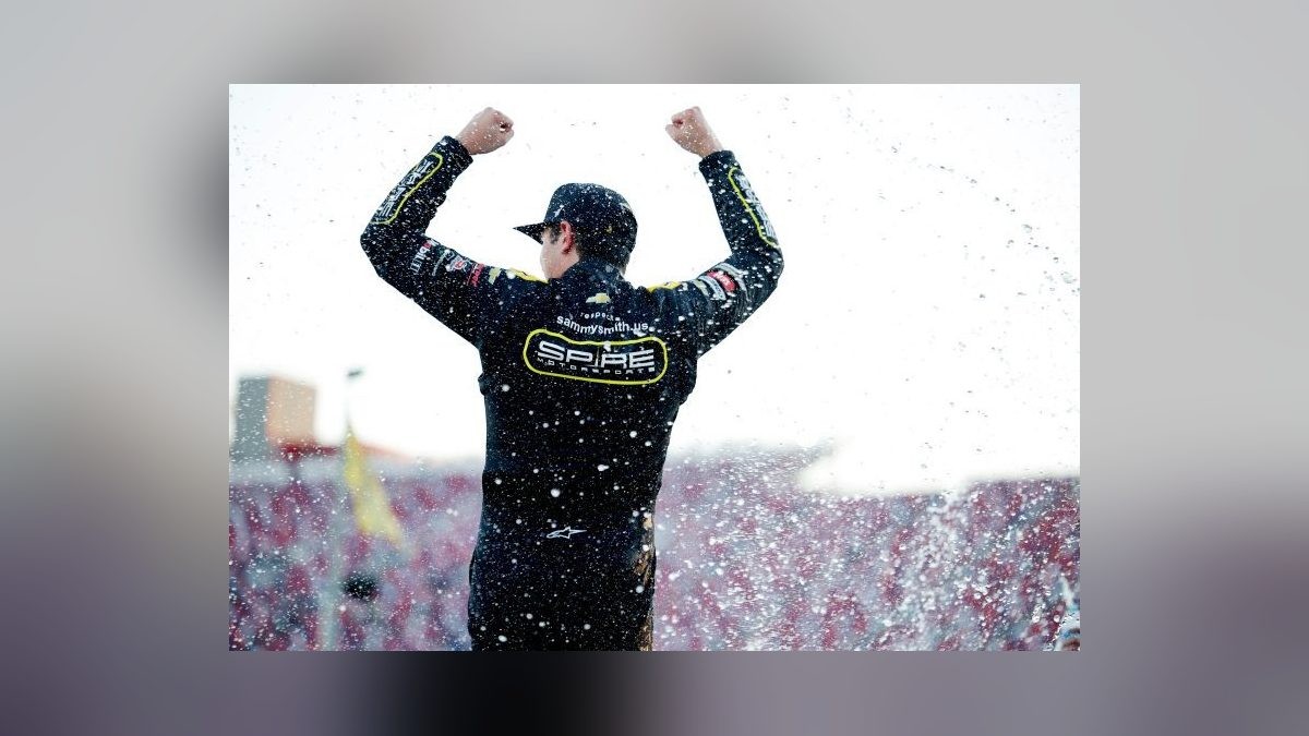 Sammy Smith Snatches First Truck Win in Wild Talladega Finish