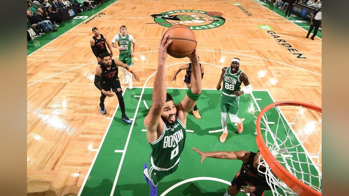 Tatum's 36-Point Masterclass Sends Champion Knicks to Second Straight Loss