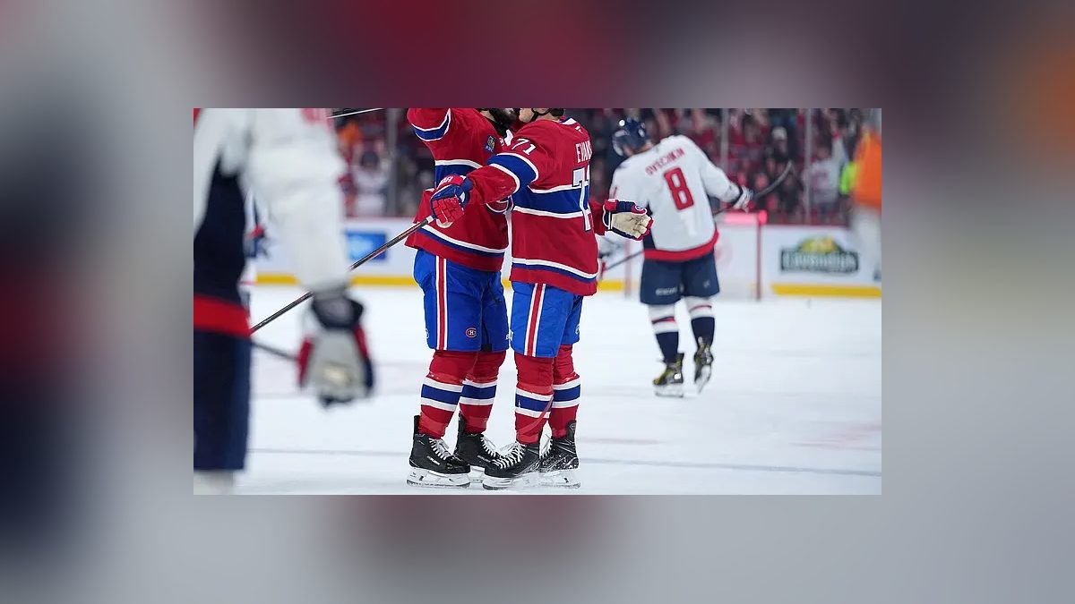 Tuch's Three-Point Night Edges Capitals Past Canadiens 5-4 in Hutson Brothers' First NHL Meeting