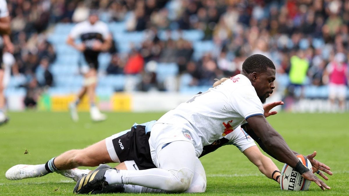 Exeter Edge Newcastle 34-28 as Wade's Hat-Trick Falls Short