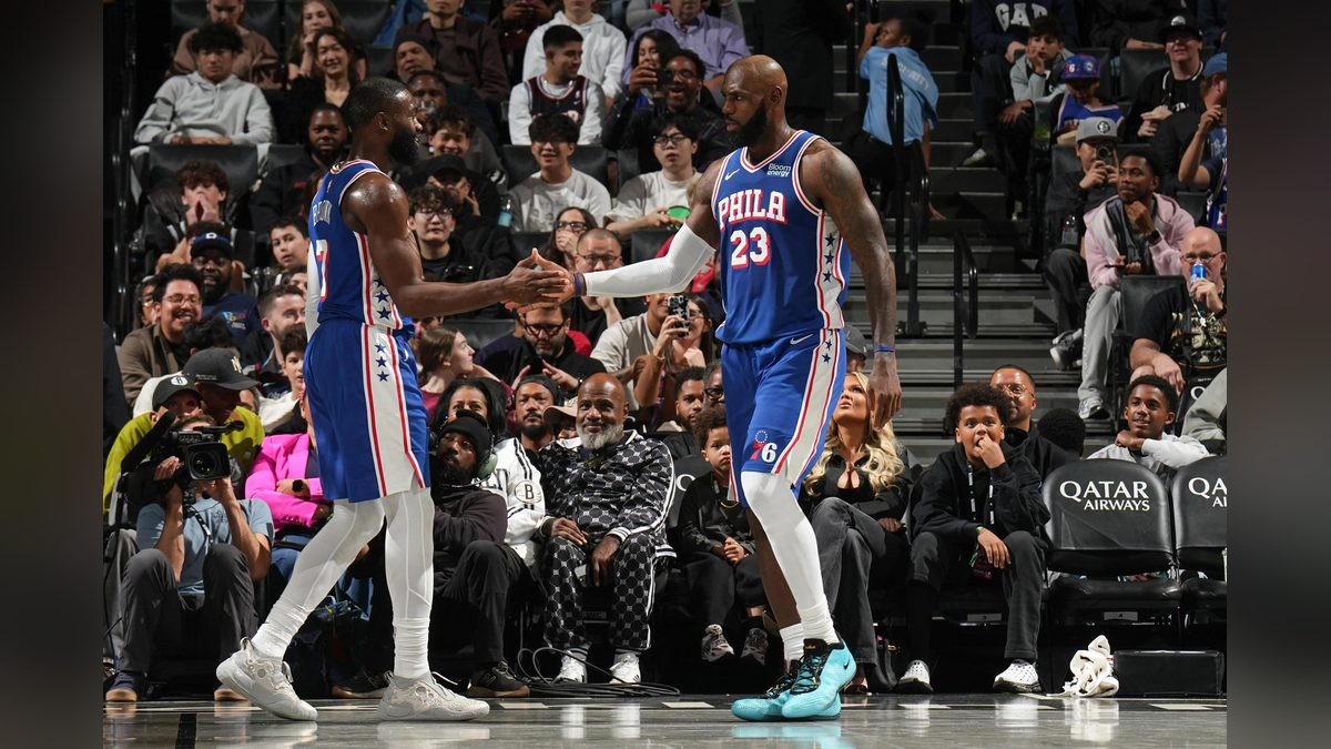 LeBron James Makes 76ers Debut in Preseason Loss to Nets
