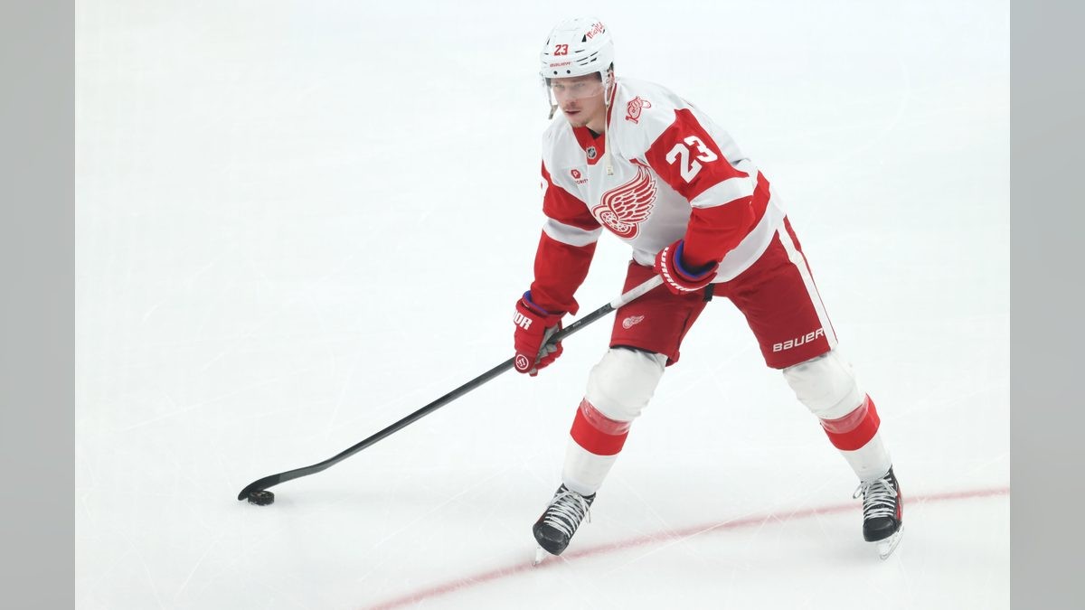 Raymond's First-Period Burst Powers Red Wings Past Skidding Canucks